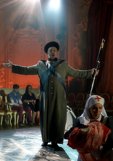 Interactive opera "Crimea." Prerelease show in St. Petersburg