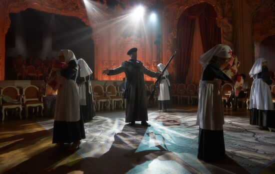 Interactive opera "Crimea." Prerelease show in St. Petersburg