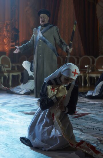 Interactive opera "Crimea." Prerelease show in St. Petersburg
