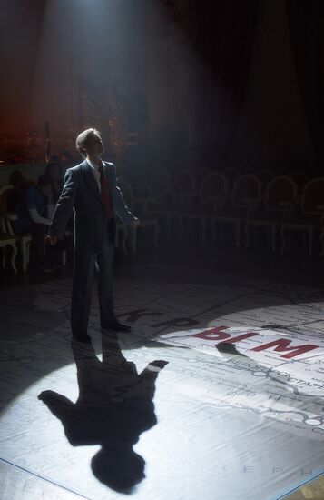 Interactive opera "Crimea." Prerelease show in St. Petersburg