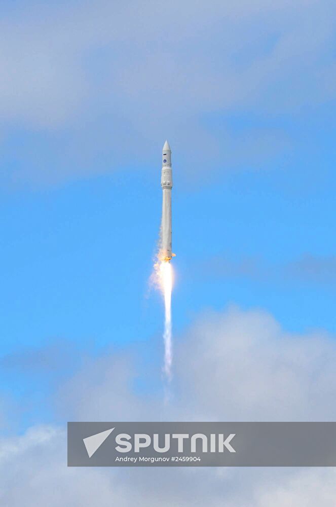 Angara missile launch
