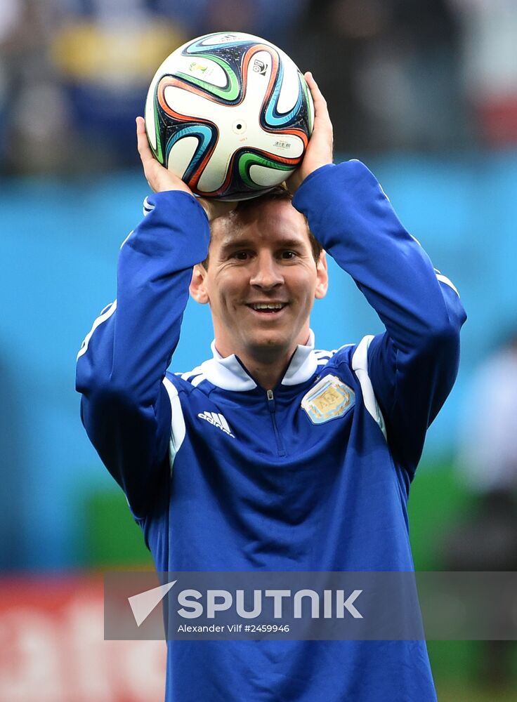 Football. FIFA World Cup 2014. Netherlands - Argentina