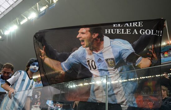 Football. FIFA World Cup 2014. Netherlands vs. Argentina