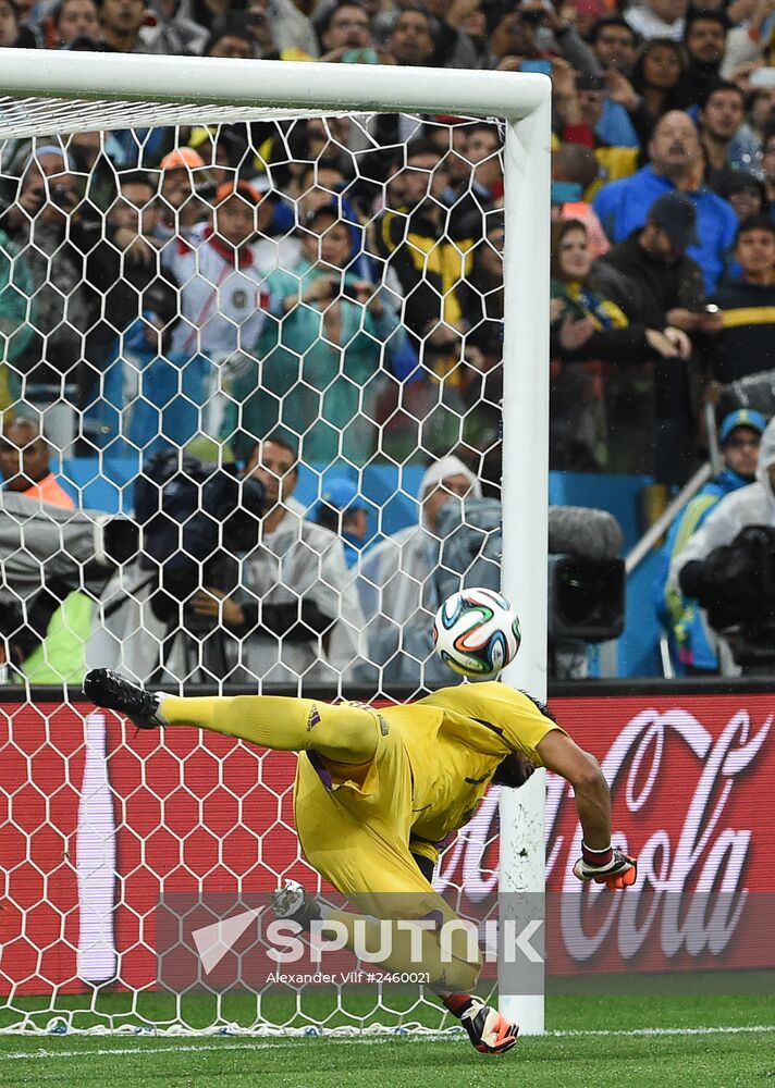 Football. FIFA World Cup 2014. Netherlands - Argentina