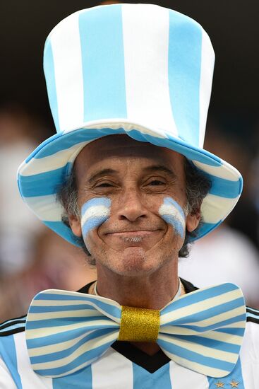 Football. FIFA World Cup 2014. Netherlands vs. Argentina