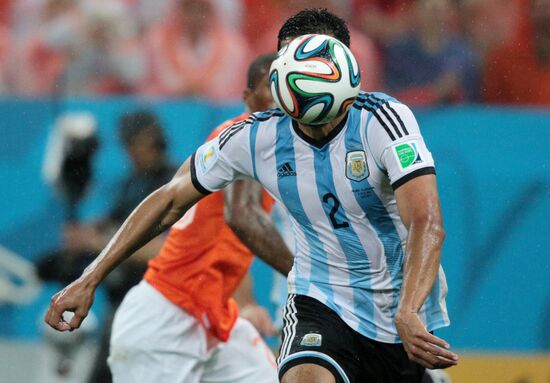 Football. FIFA World Cup 2014. Netherlands - Argentina