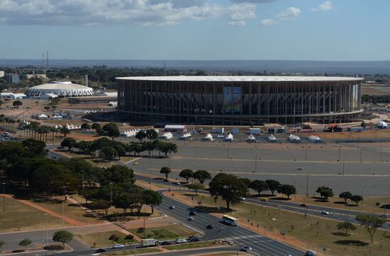 World cities. Brasilia