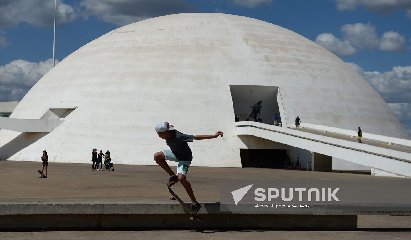 World cities. Brasilia