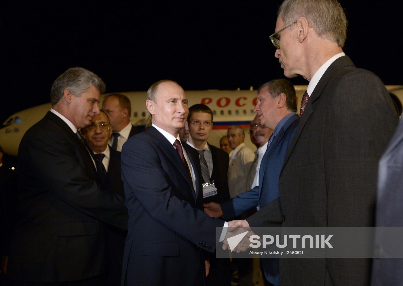 Vladimir Putin's official visit to Cuba