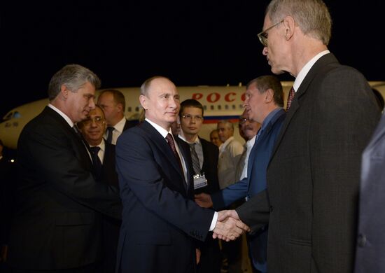 Vladimir Putin's official visit to Cuba