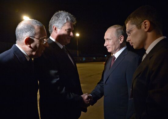 Vladimir Putin's official visit to Cuba