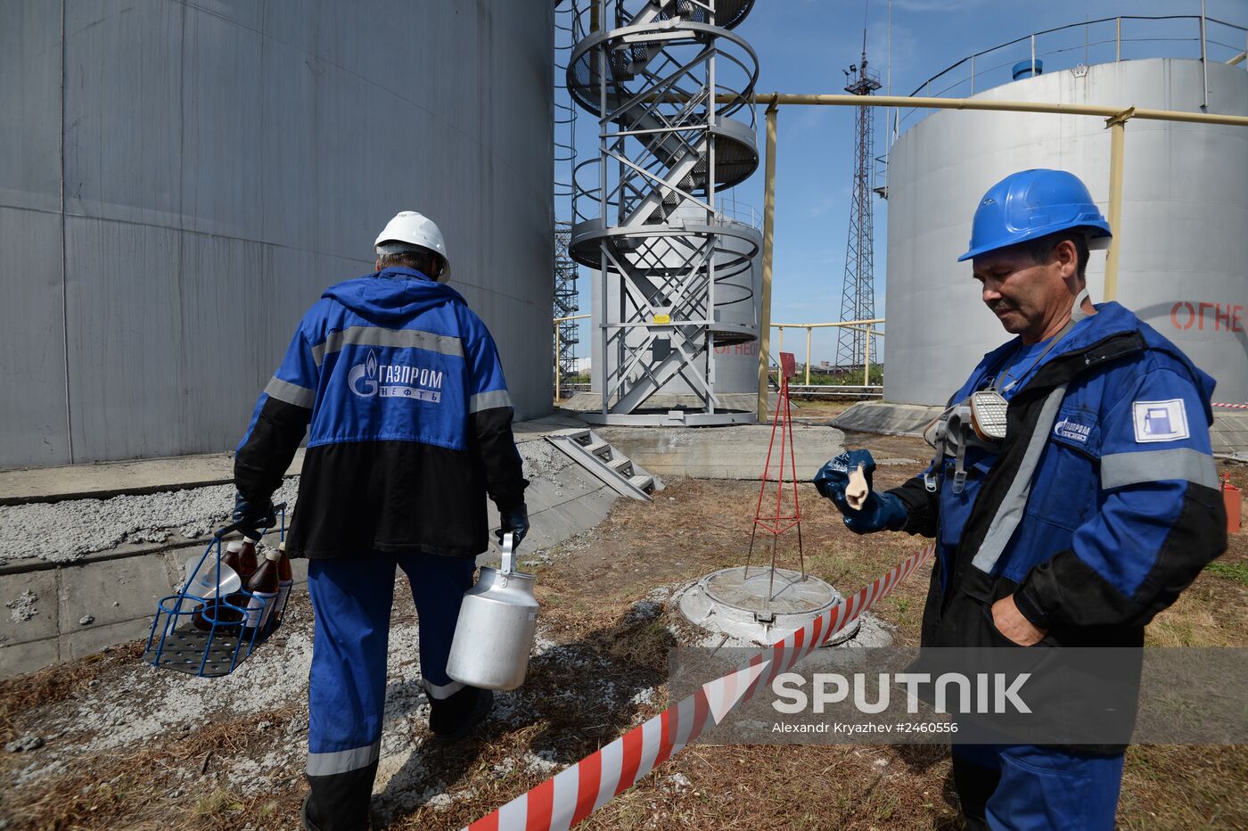 Quality control of Gazprom-Neft's oil products