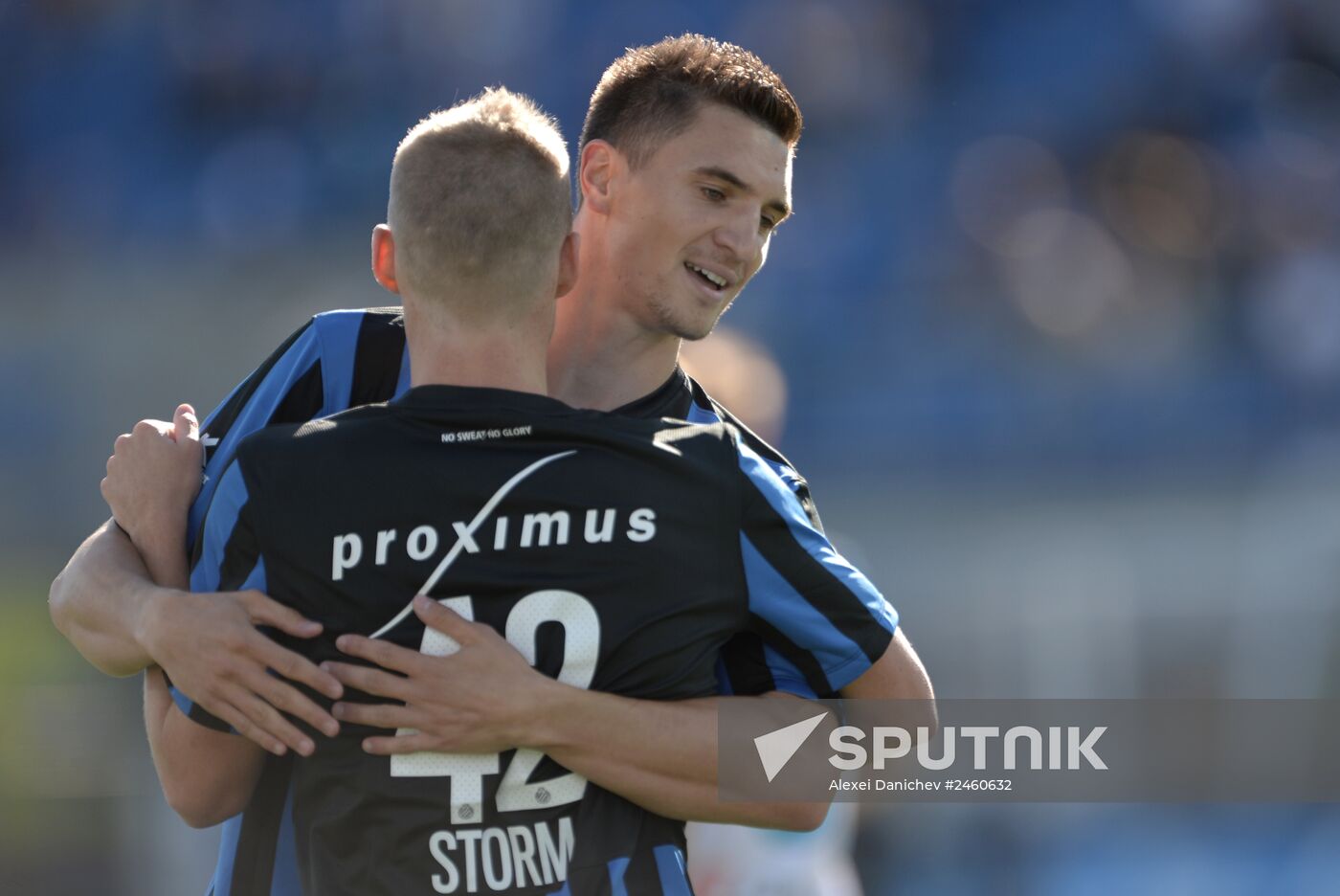 Football. Friendly match Zenit vs. Brugge