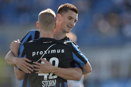 Football. Friendly match Zenit vs. Brugge