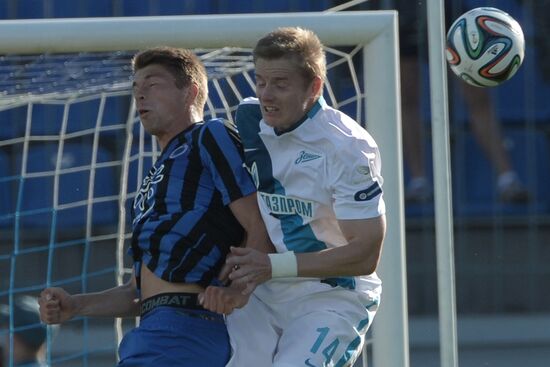 Football. Friendly match Zenit vs. Brugge