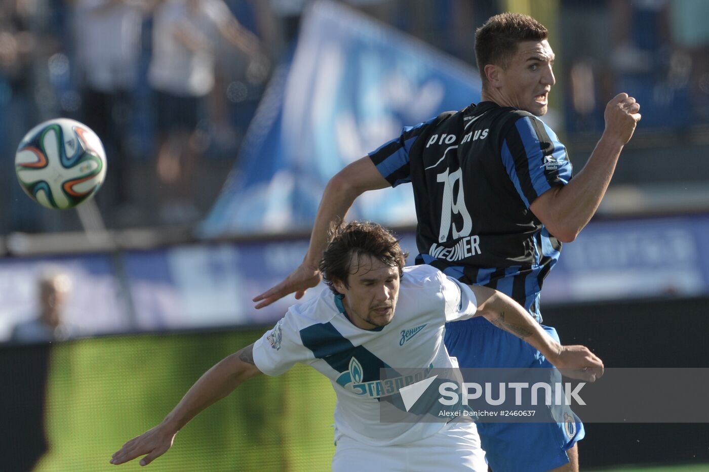 Football. Friendly match Zenit vs. Brugge