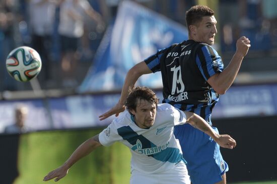 Football. Friendly match Zenit vs. Brugge