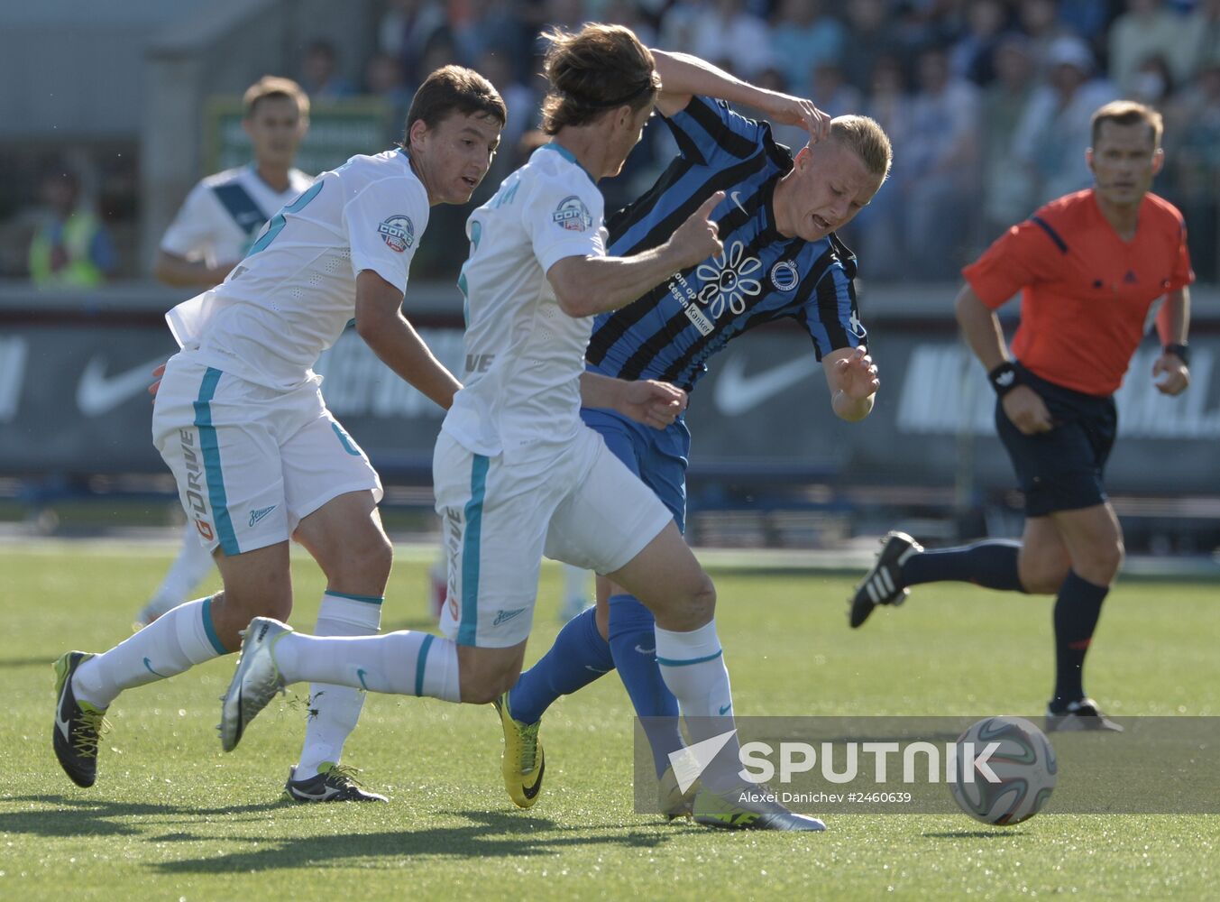 Football. Friendly match Zenit vs. Brugge