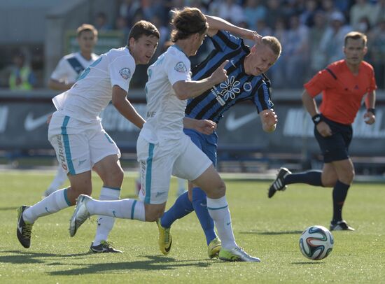 Football. Friendly match Zenit vs. Brugge