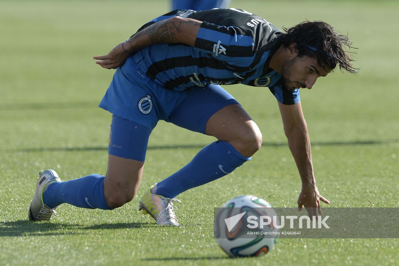Football. Friendly match Zenit vs. Brugge