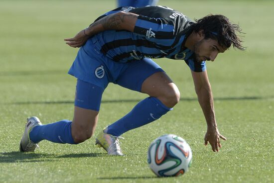 Football. Friendly match Zenit vs. Brugge