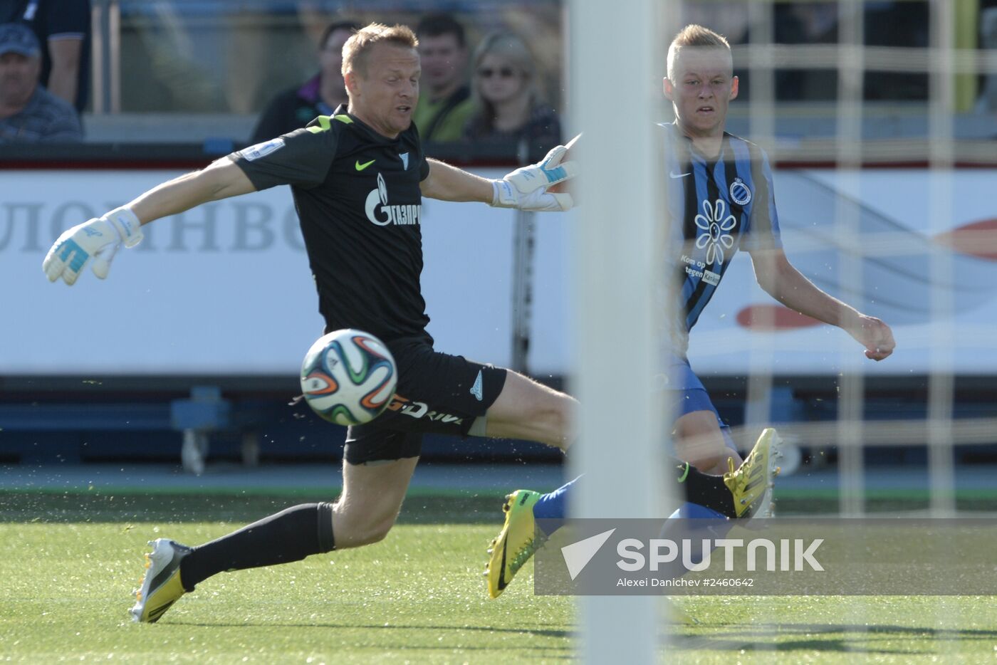 Football. Friendly match Zenit vs. Brugge