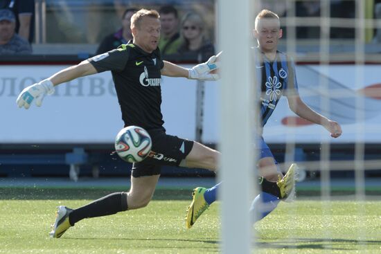 Football. Friendly match Zenit vs. Brugge