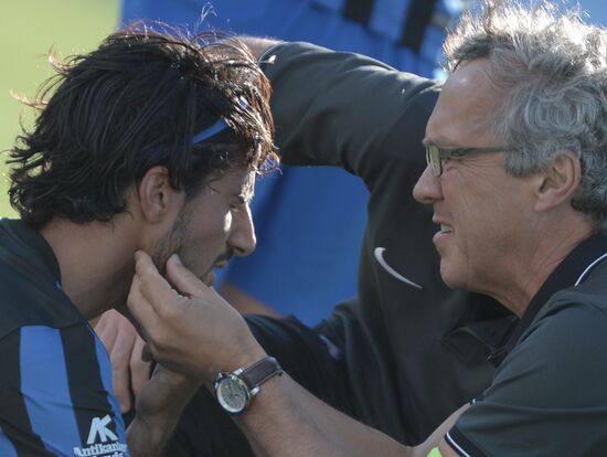 Football. Friendly match Zenit vs. Brugge