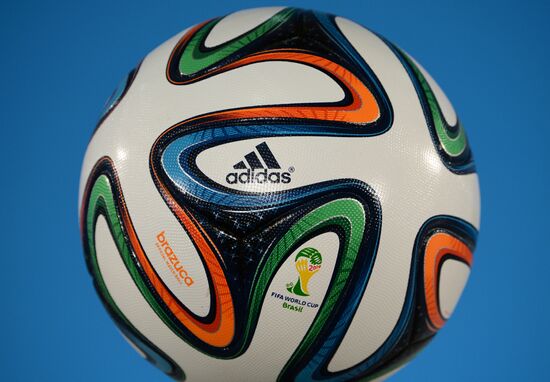 FIFA World Cup 2014. Dutch national football team speaks with journalists