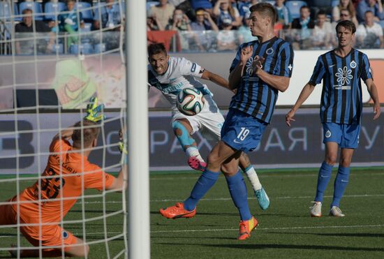 Football. Friendly match Zenit vs. Brugge