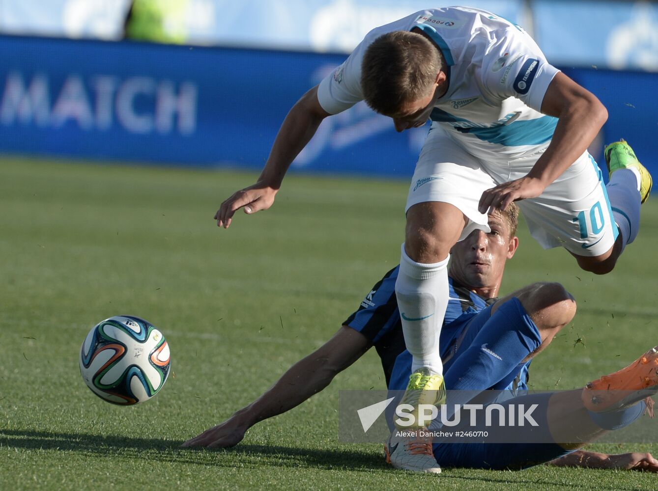 Football. Friendly match Zenit vs. Brugge