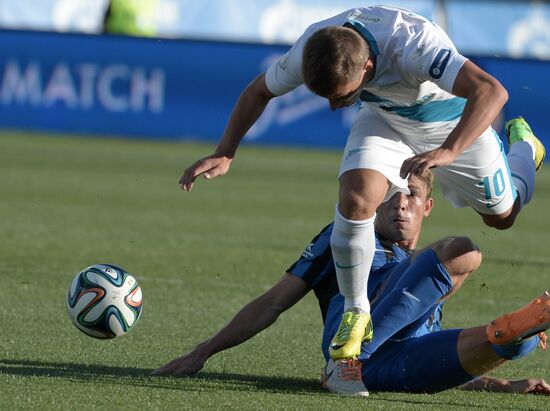 Football. Friendly match Zenit vs. Brugge