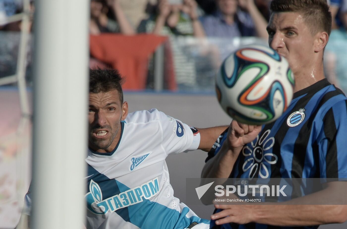 Football. Friendly match Zenit vs. Brugge