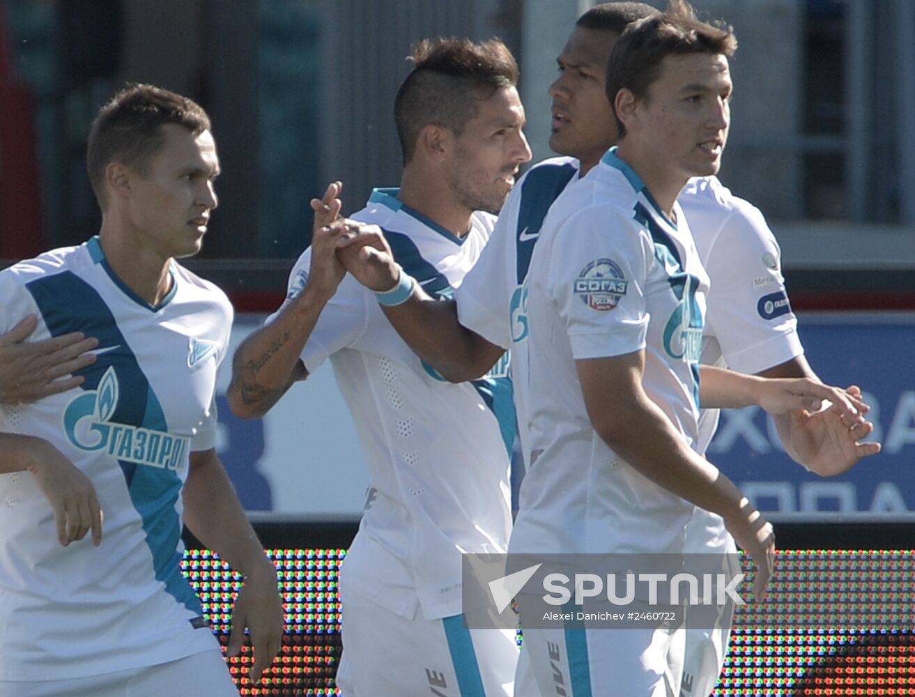 Football. Friendly match Zenit vs. Brugge