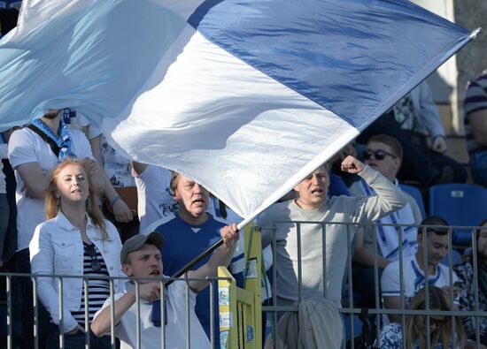 Football. Zenit-Brugge friendly match