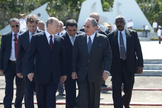 Vladimir Putin's official visit to Cuba