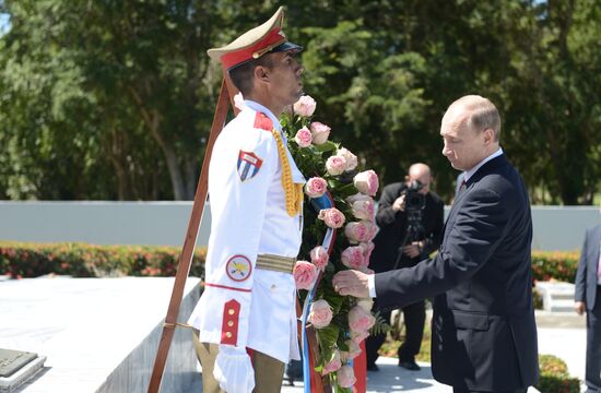 Vladimir Putin's official visit to Cuba