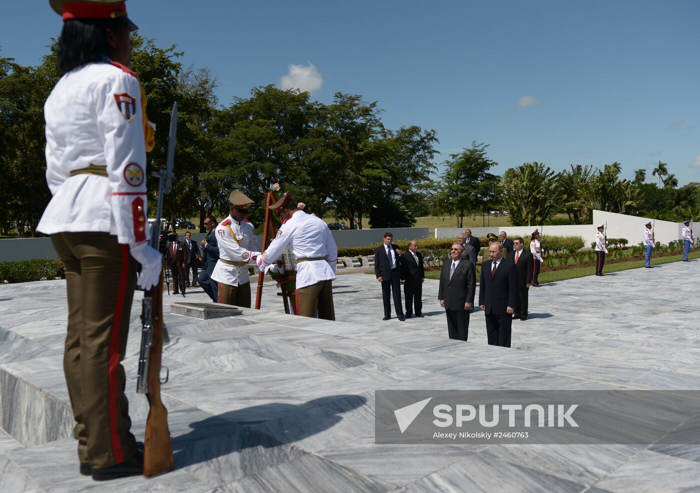 Vladimir Putin's official visit to Cuba