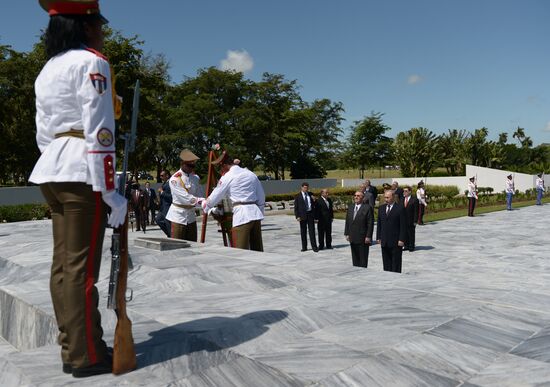 Vladimir Putin's official visit to Cuba