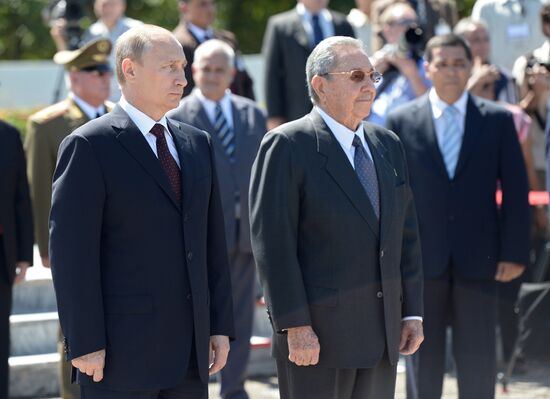 Vladimir Putin's official visit to Cuba