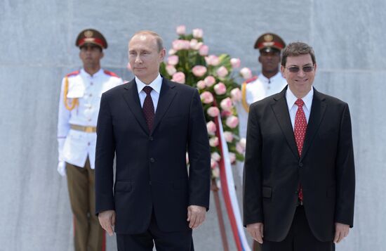 Vladimir Putin's official visit to Cuba