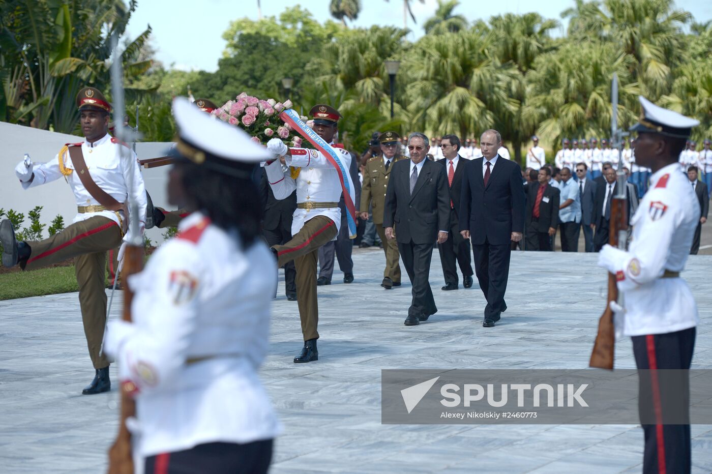 Vladimir Putin's official visit to Cuba