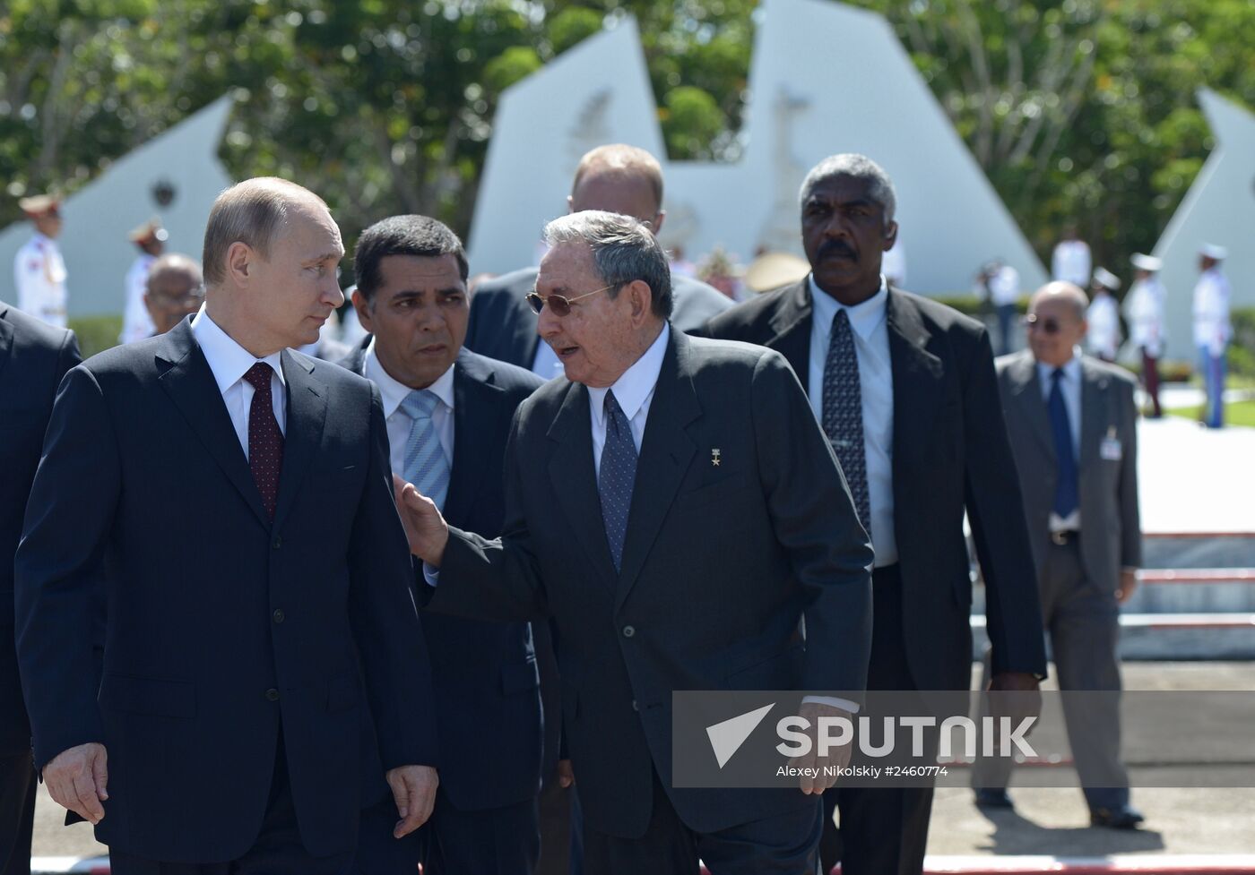 Vladimir Putin's official visit to Cuba