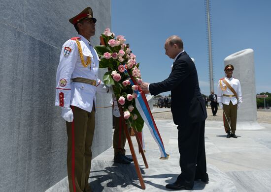 Vladimir Putin's official visit to Cuba