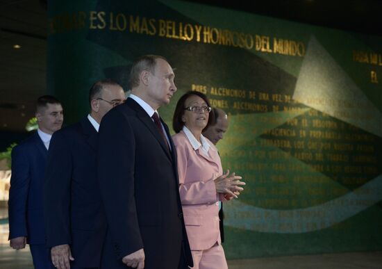 Vladimir Putin's official visit to Cuba