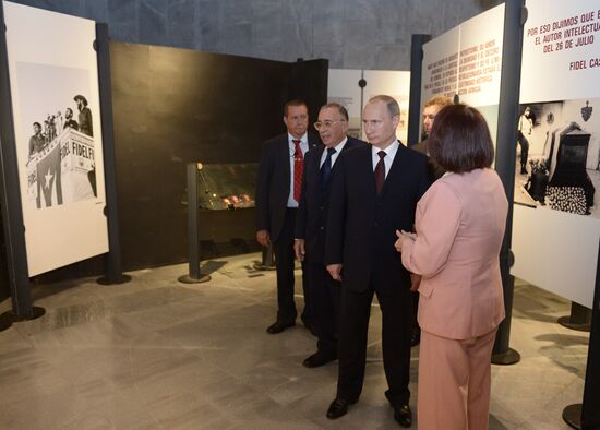 Vladimir Putin's official visit to Cuba