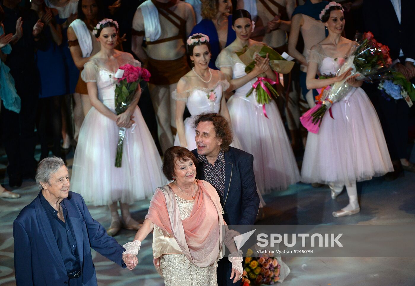 Concert devoted to 80th birthday of ballerina and choreographer Natalya Kasatkina in Moscow