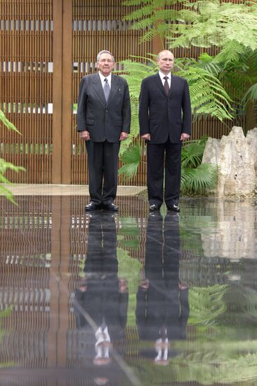 Vladimir Putin's official visit to Cuba