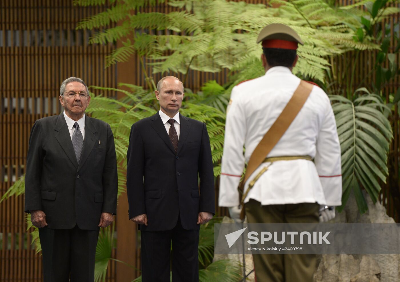 Vladimir Putin's official visit to Cuba