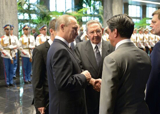 Vladimir Putin's official visit to Cuba